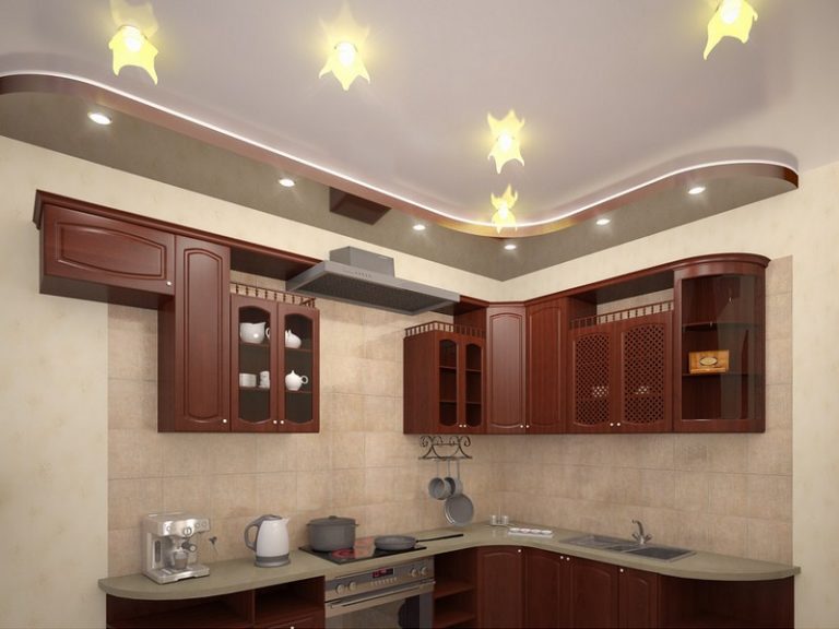 تصاميم جبس بورد للمطابخ Gypsum Board Designs for Kitchens قصر الديكور