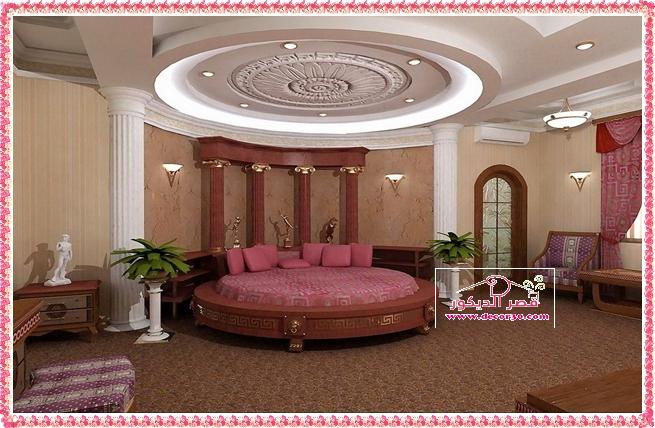 اسقف جبس غرف نوم ناعمه,Gypsum ceiling for soft bedroom قصر الديكور