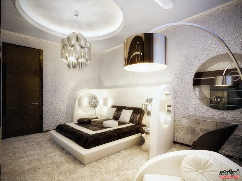 تصاميم غرف نوم للعرسان,Design of bedrooms for grooms قصر الديكور