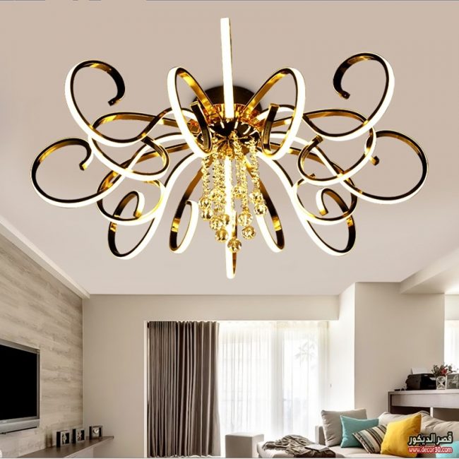 ثريات لغرف النوم,Chandeliers for bedrooms قصر الديكور