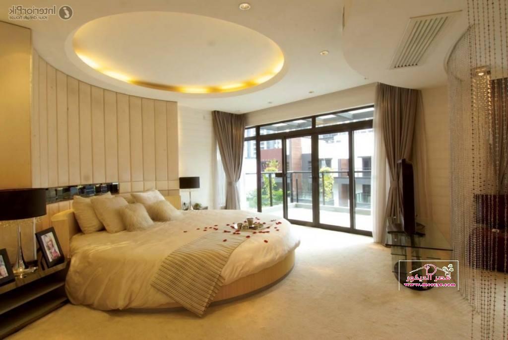 اسقف جبس غرف نوم رئيسية,Gypsum ceiling master bedroom قصر الديكور