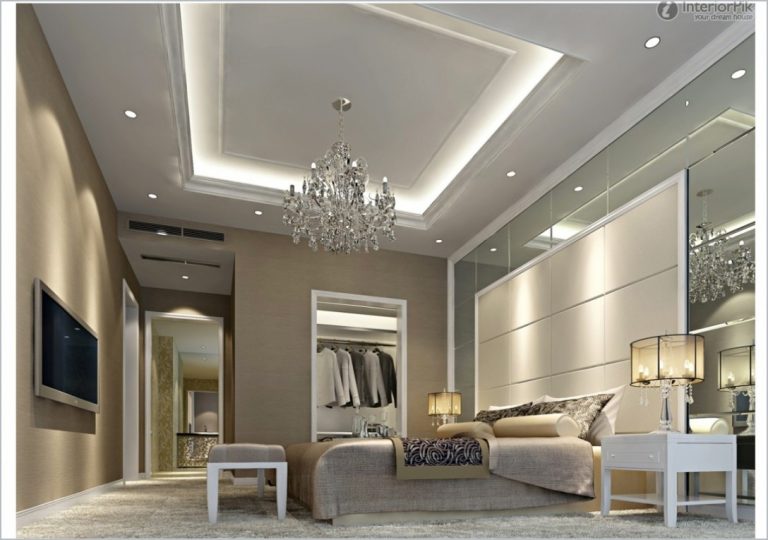 اسقف جبس غرف نوم رئيسية,Gypsum ceiling master bedroom قصر الديكور