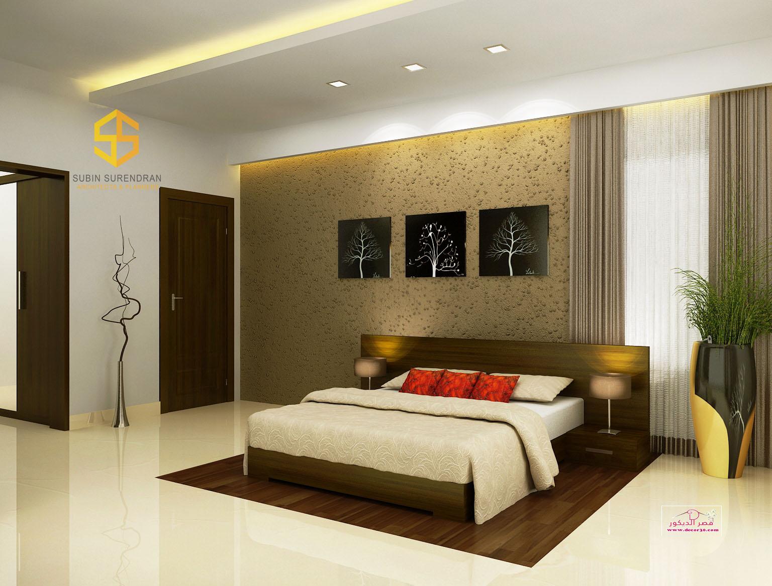 اسقف جبس غرف نوم رئيسية,Gypsum ceiling master bedroom قصر الديكور