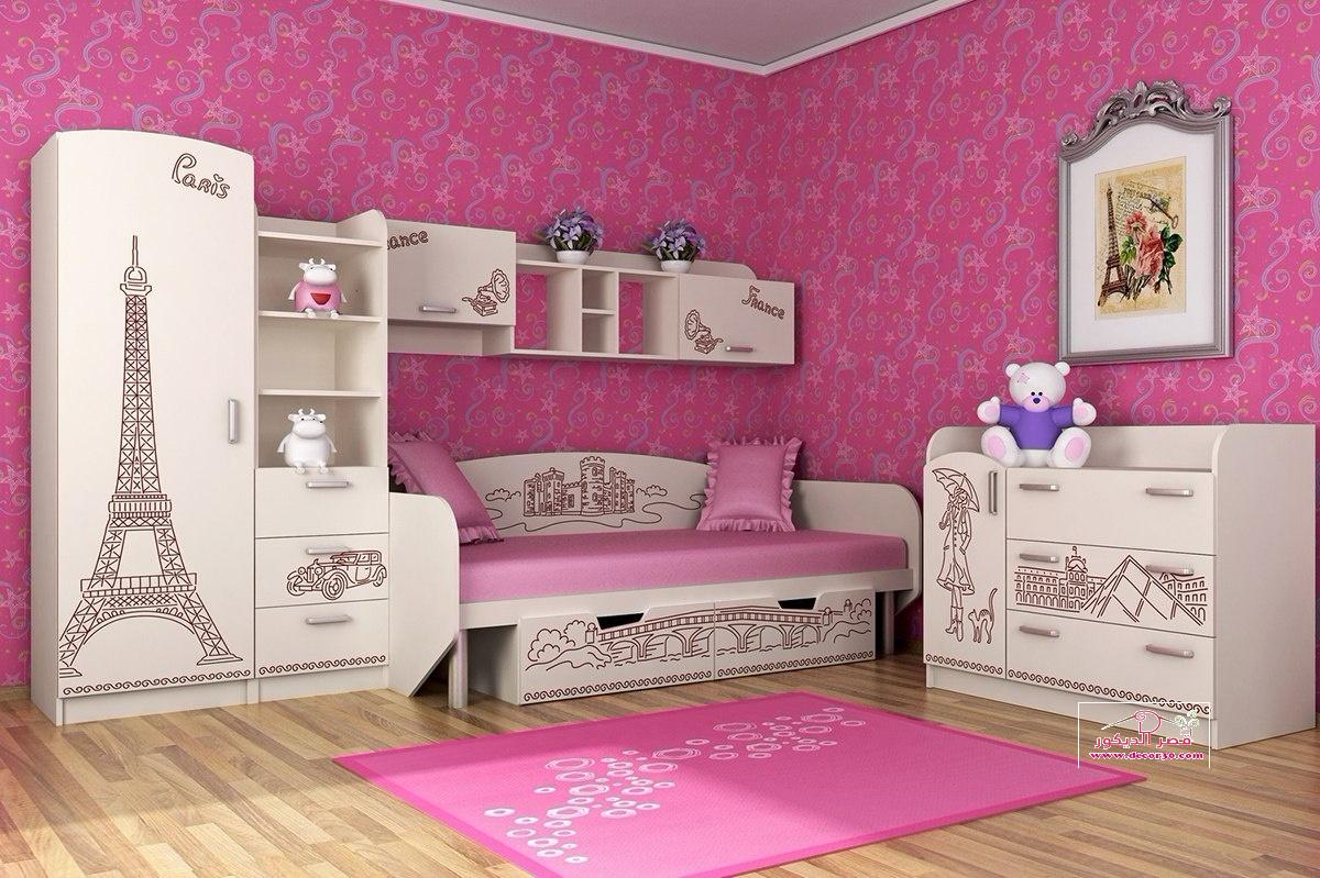 دهانات غرف اطفال بينك,Paint Kids Rooms Pink قصر الديكور