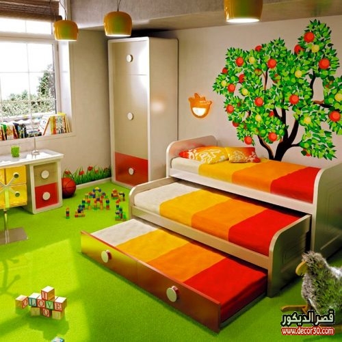 غرف نوم اطفال تركية حديثة