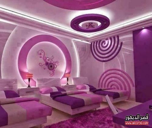 دهانات غرف نوم الوان الحوائط الحديثة Modern Bedroom Paints قصر