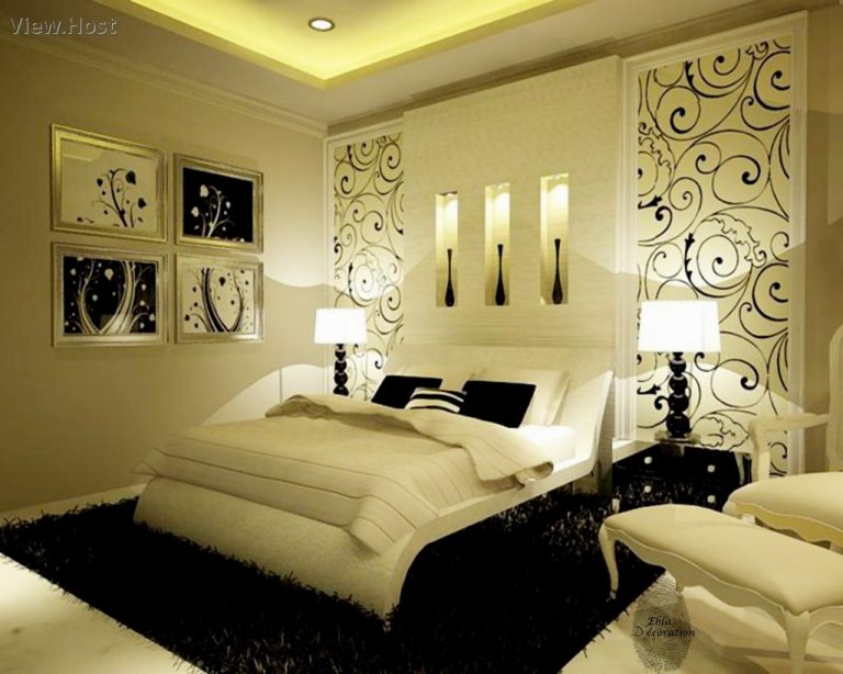 ديكورات غرف نوم مودرن Decorations modern bedroom قصر الديكور