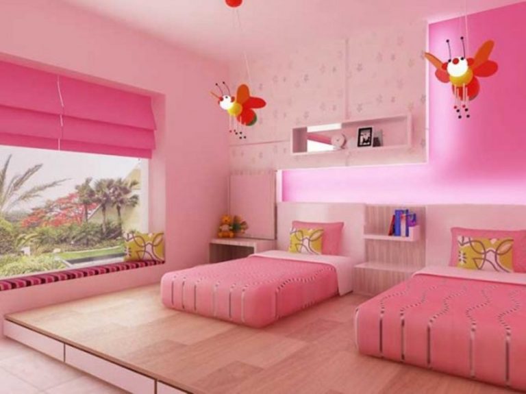 غرف نوم اطفال بسريرين ،Children's twin bedroom قصر الديكور