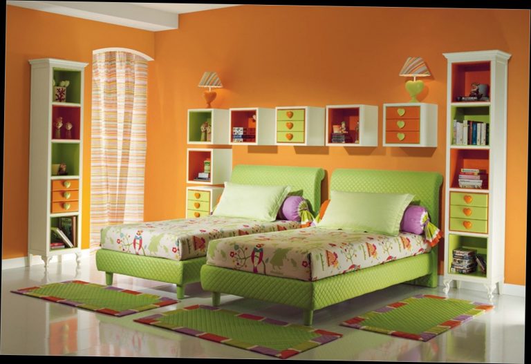 غرف نوم اطفال بسريرين ،Children's twin bedroom قصر الديكور