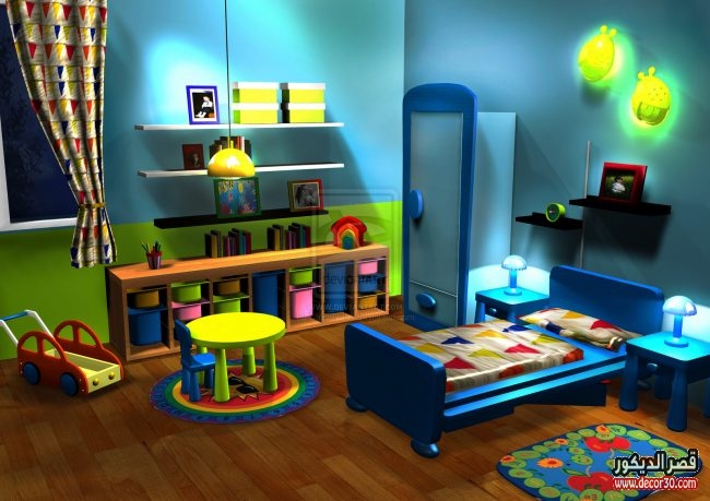 50 New Ideas For Decorating Kids Rooms Modern Designs - قصر الديكور