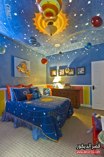 space-theme-Ideas-for-Kids-Bedrooms-Boys-very-creative-space-themed-kids-room-Themed-Kids-Room-Decoration