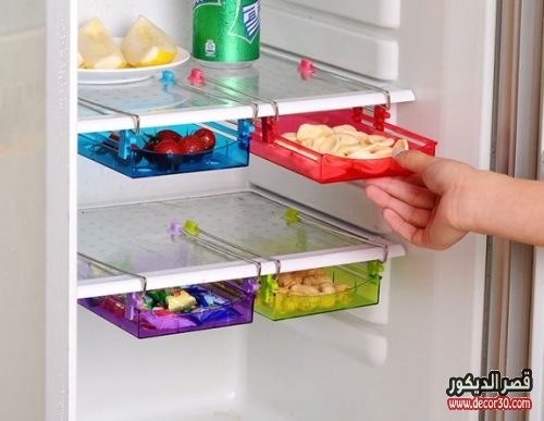 طريقة ترتيب الطعام في الثلاجة