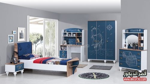 Decoration of young bedrooms