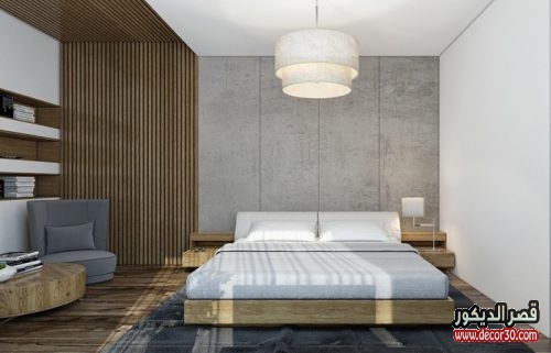الوان حوائط غرف النوم الحديثة بسيطة
