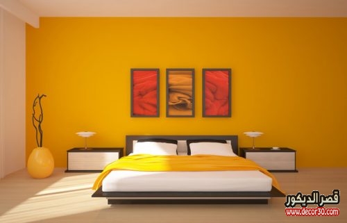 الوان دهانات غرف النوم الحديثة وزاهية
