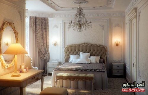 الوان دهانات غرف النوم للعرائس كلاسيك