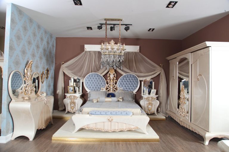 ديكورات غرف النوم الرئيسية The main bedroom decorations قصر الديكور