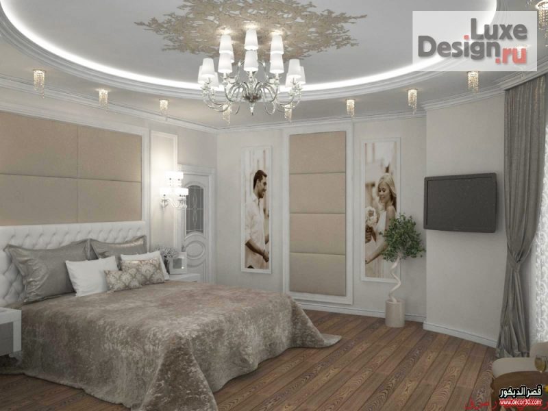 ديكورات جبس اسقف غرف نوم أفكار 2020 Gypsum Bedroom Decor قصر الديكور