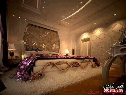 غرف نوم للعرسان تركية