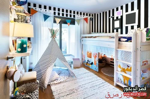 أفكار مبتكرة لديكور غرف أطفال أولاد 2025 تصاميم مليئة بالإبداع والمرح 20 ديكور غرف أطفال أولاد 2024