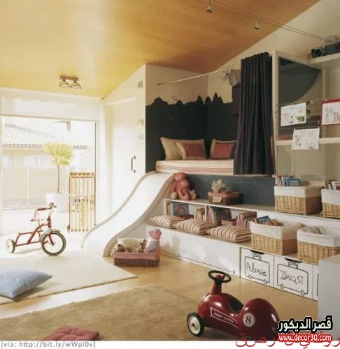 أفكار مبتكرة لديكور غرف أطفال أولاد 2025 تصاميم مليئة بالإبداع والمرح 6 ديكور غرف أطفال أولاد