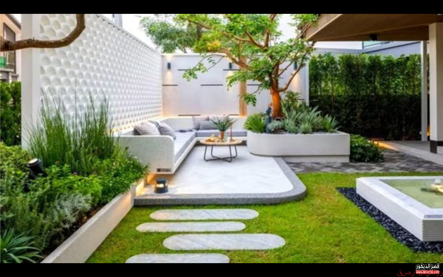 خطوات تصميم حديقة منزل بأقل التكاليف 60 فكرة جديدة 4 افكار حديقه