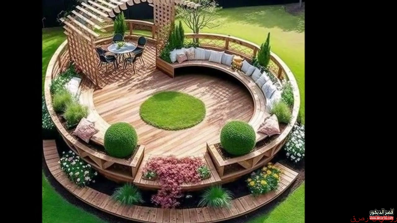 خطوات تصميم حديقة منزل بأقل التكاليف 60 فكرة جديدة 6 تصاميم حدائق منزلية خارجية