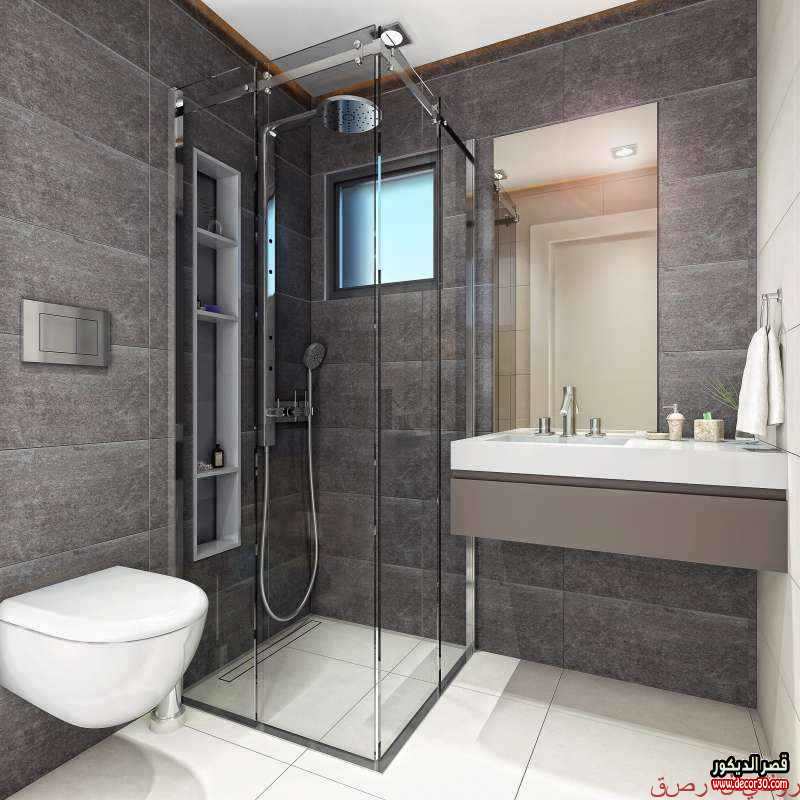 أفضل أفكار ديكور حمام صغير 2025 19 تصاميم حمامات حديثة