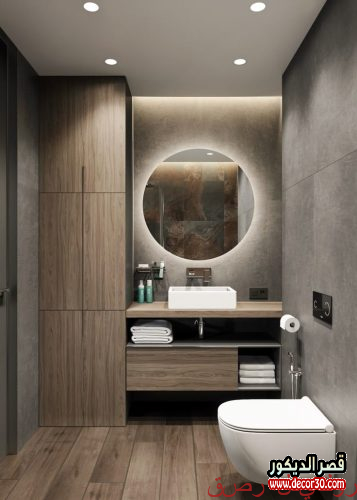 أفضل أفكار ديكور حمام صغير 2025 15 تصاميم حمامات حديثه