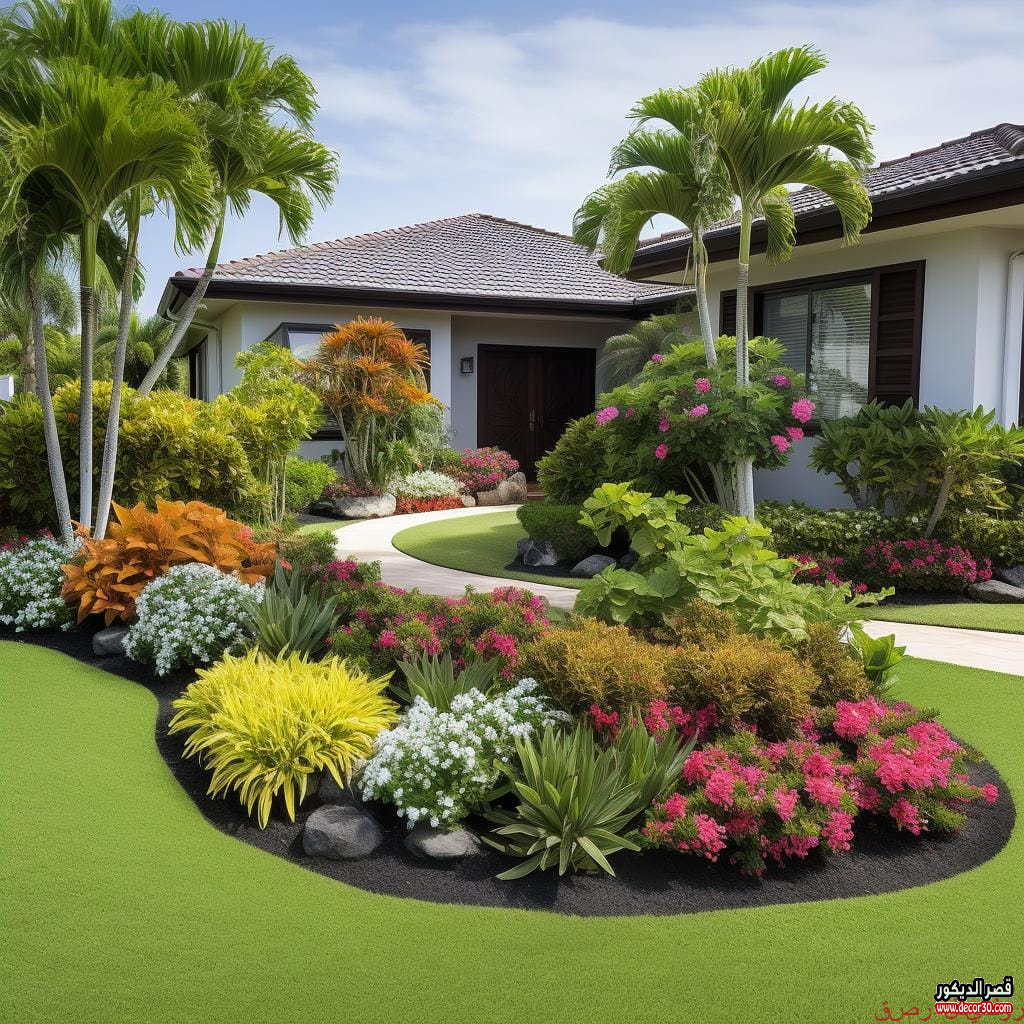 خطوات تصميم حديقة منزل بأقل التكاليف 60 فكرة جديدة 21 تصميم حديقة منزل