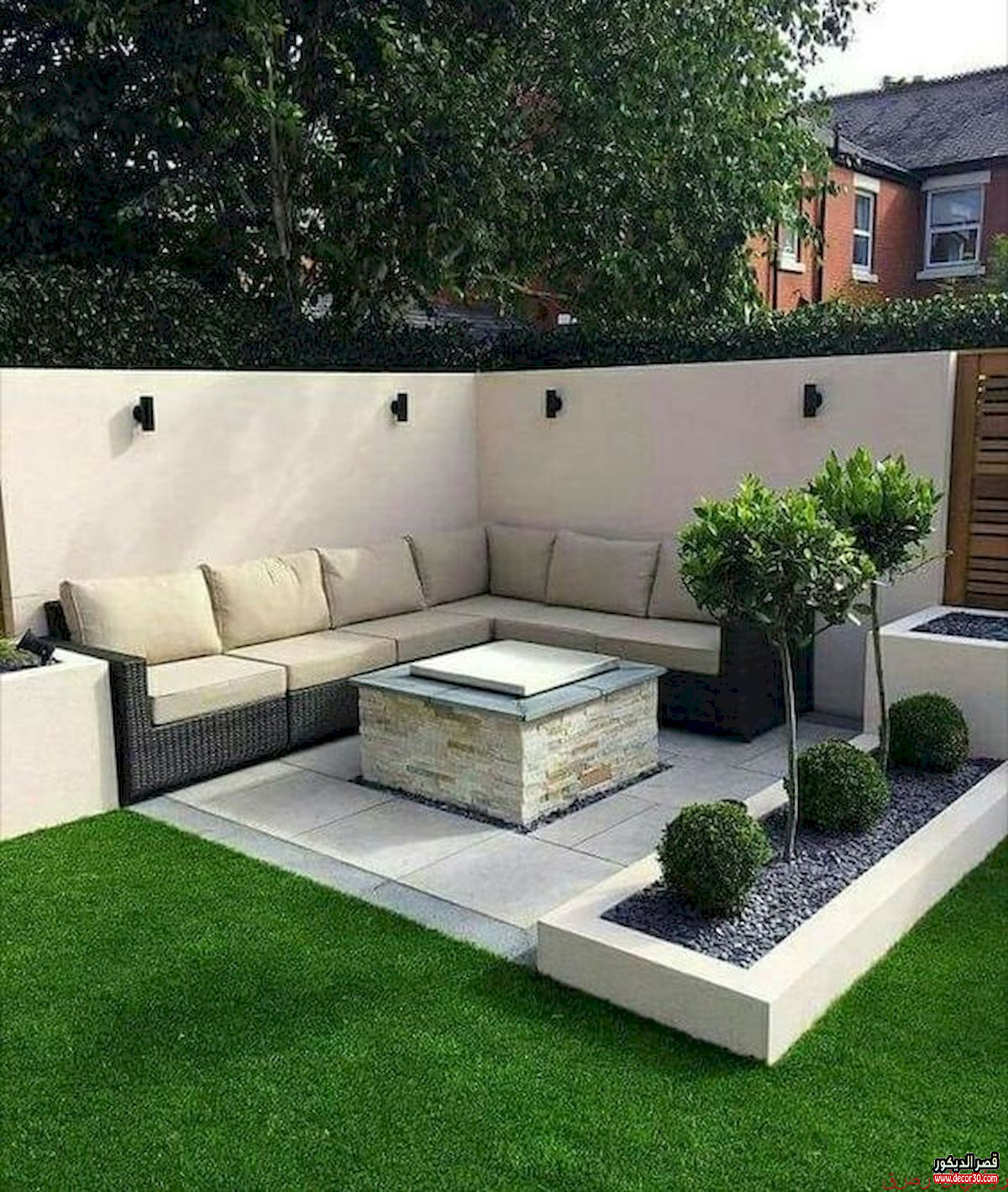 خطوات تصميم حديقة منزل بأقل التكاليف 60 فكرة جديدة 20 تصميم حديقة منزلية