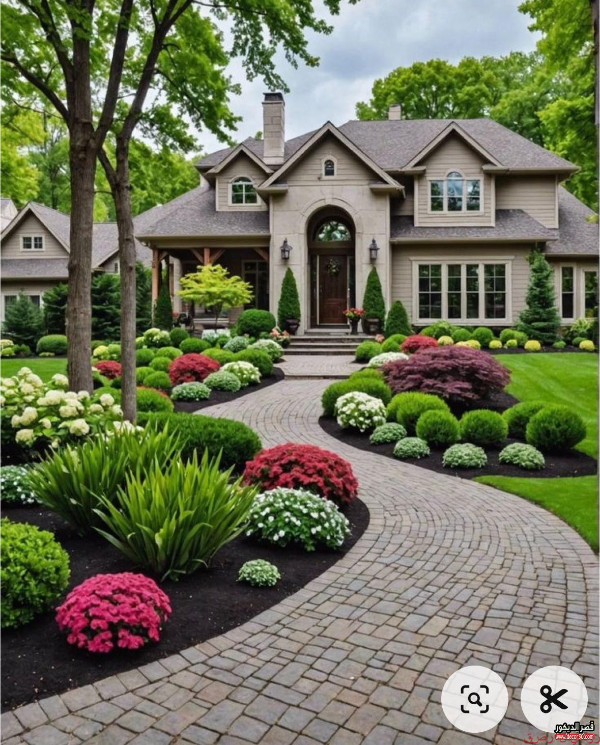 خطوات تصميم حديقة منزل بأقل التكاليف 60 فكرة جديدة 28 تنسيق حدائق فلل